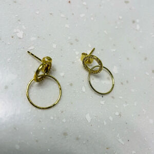 Hoop earrings from Nordstrom never worn